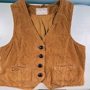 Free People Charley Cord Vest